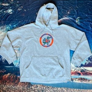 NCAA Florida Gators Grey Drawstring Hoodie